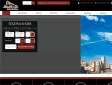 Tablet Screenshot of hotelramblabenidorm.es